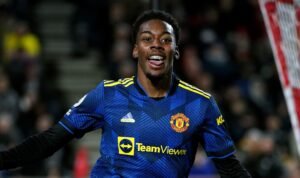 Elanga pencetak gol pembuka MU (Foto Skysports).