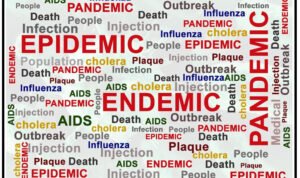 ilustrasi epidemi dan pandemi
