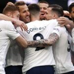 Selebrasi skuad Tottenham Hotspur (Foto Tottenhamhotspur.com).