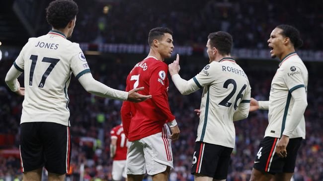 Cristiano Ronaldo pemain Manchester United (Foto Reuters/Phil Noble)