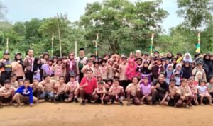 Kegiatan Pramuka Perjusa Serumpun Tunas SD Negeri 010 Kuba