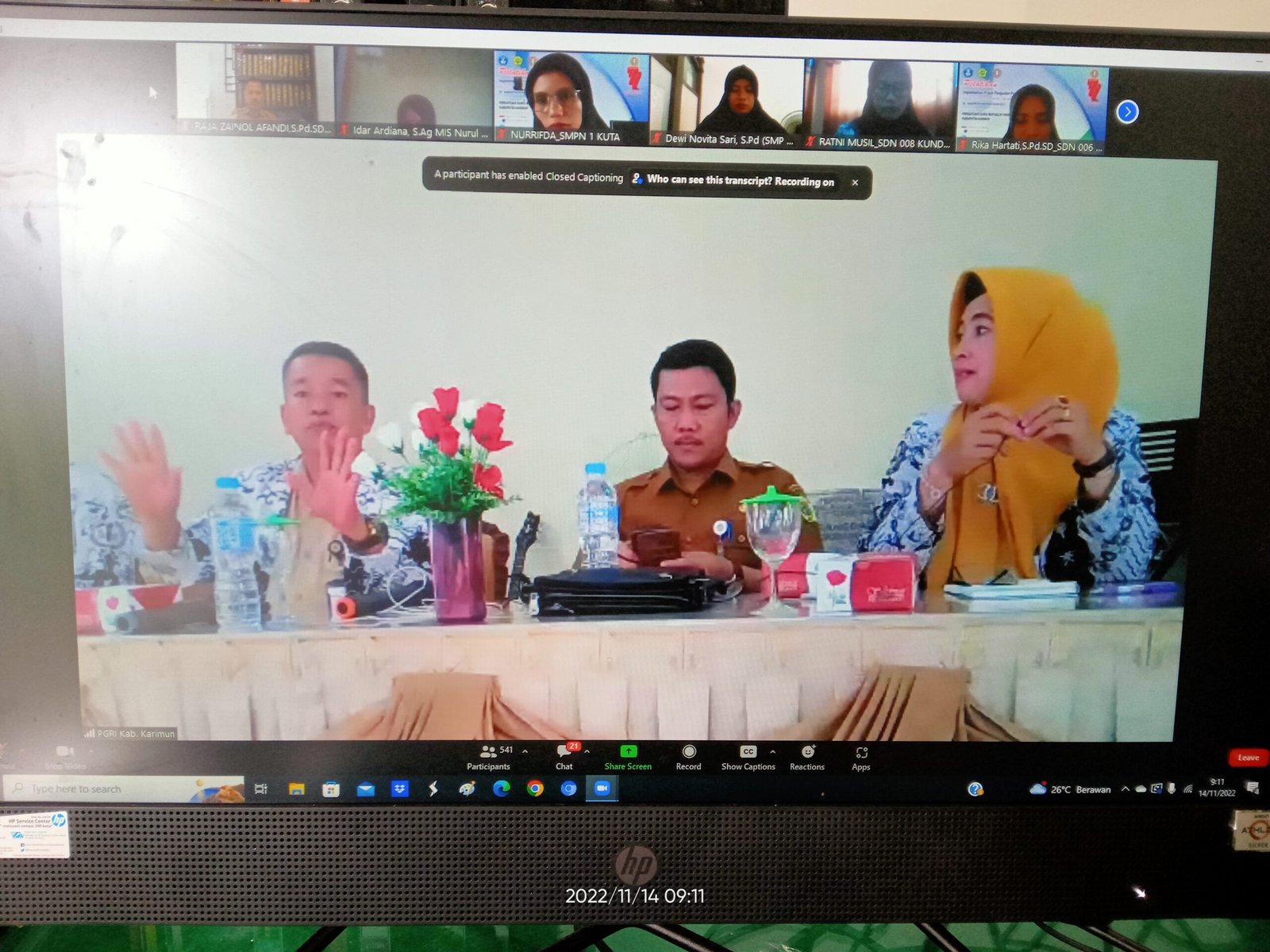 Kegiatan PGRI Kabupaten Karimun