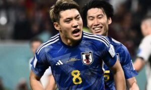 Pemain Jepang Ritsu Doan menyamakan kedudukan 1-1 atas Jerman AFP Jewel Samad Kompas Pemain-Jepang-Ritsu-Doan-menyamakan-kedudukan-1-1-atas-Jerman-AFP-Jewel-Samad-Kompas.
