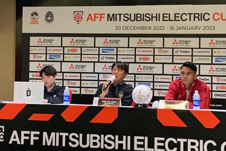Shin-Tae-yong-dan-Marselino-Ferdinan- Sumber Foto Kompas-Ahmad-Zilky.