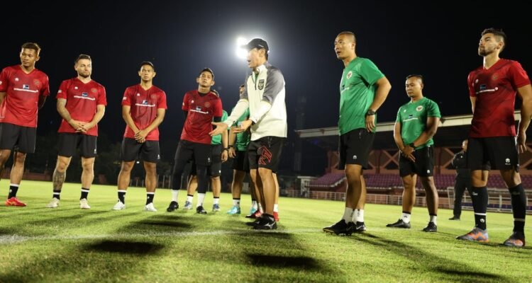 Shin Tae yong dan Skuad Timnas Indonesia Foto PSSI Shin Tae yong dan Skuad Timnas Indonesia Foto PSSI
