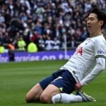 Son Heung min Tottenham Hotspur Foto AFP Ben Stansall