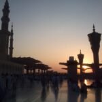 Masjid Nabawi diwaktu Subuh (Foto Dokumen Pribadi).