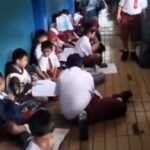 Peserta didik belajar di luar emperan kelas (Dok: Networks Bela Negara DKI Jakarta)