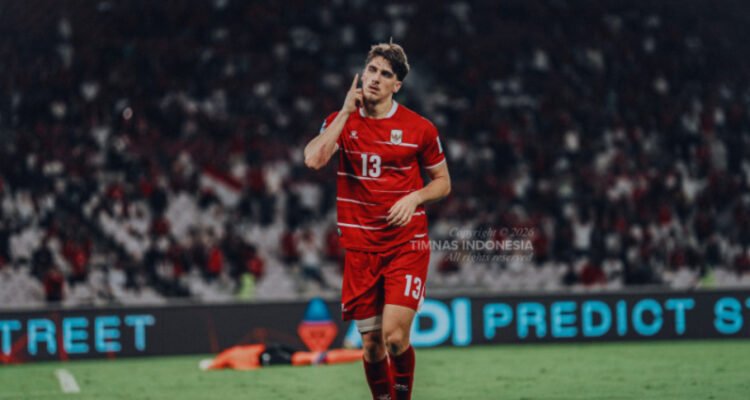 Mauro Zijlstra/Pencetak Gol Keempat Indonesia (Dok: pssi.org)