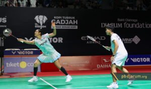 (A. Pratiwi/S. Ramadhanti penentu kemenangan Indonesia Dok: pbdjarum.org)