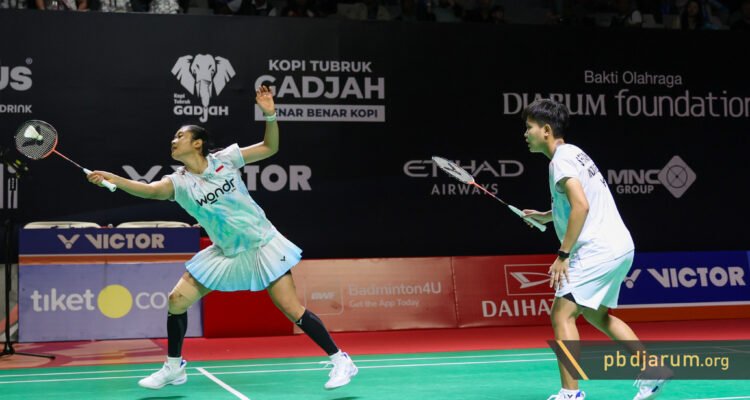 (A. Pratiwi/S. Ramadhanti penentu kemenangan Indonesia Dok: pbdjarum.org)