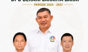 Pimpinan DPC BERANI Jakarta Barat (Sumber: Dokdpw)