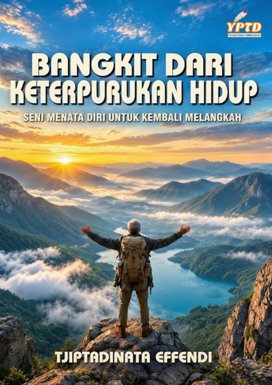 Cover Depan Bangkit Bangkit dari Keterpurukan Hidup: Seni Menata Diri untuk Kembali Melangkah